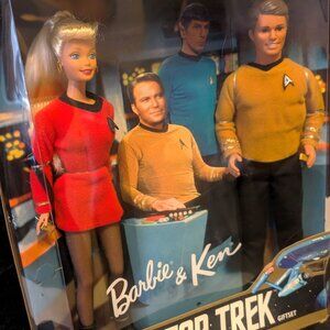 Star Trek Collectable Barbie & Ken